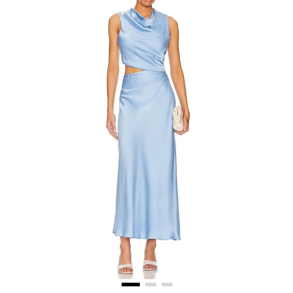 New | Misha COLLECTION
Amadeus Midi Dress - Hydrangea Blue Medium - Picture 3 of 6